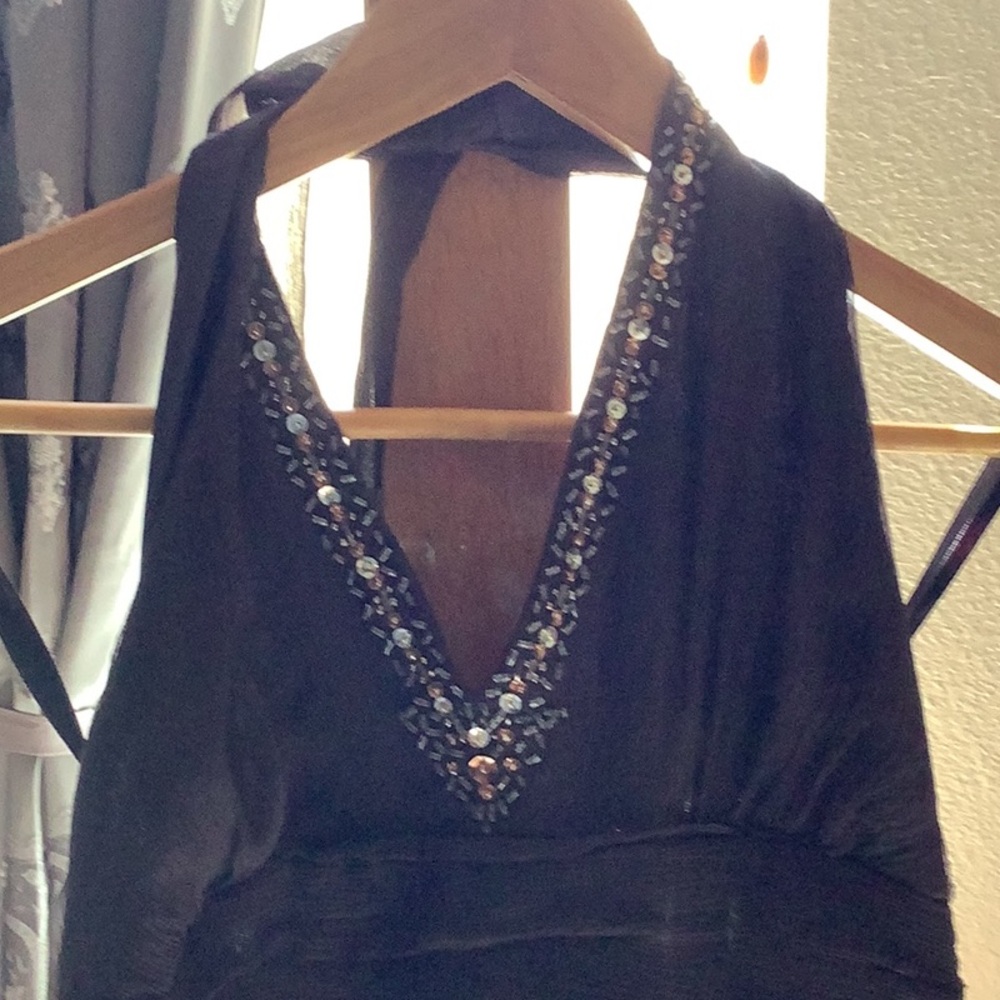 Signature by Robbie Bee Black Midi Dress - Picture 8 of 12